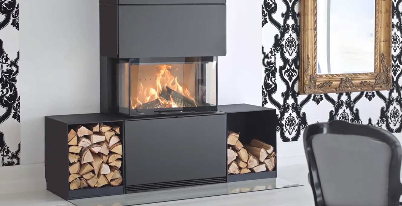 Regency® Contura Ri50 Wood Fireplace Welenco Stove Store