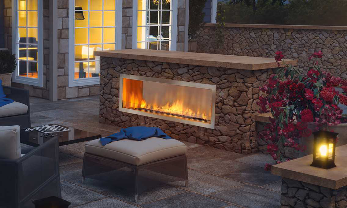 Regency® Horizon® HZO60 Outdoor Gas Fireplace Welenco Stove Store